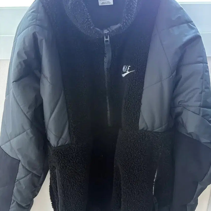 [BUNJANG] Nike Padded Fleece Half-Zip Pullover / 나이키 패딩 플리스 반집업 팝니다.(DD6446-010)