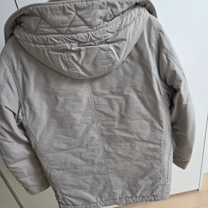 [BUNJANG] Stone Island Beige Padded Jacket S / 스톤아일랜드 베이지 패딩 S