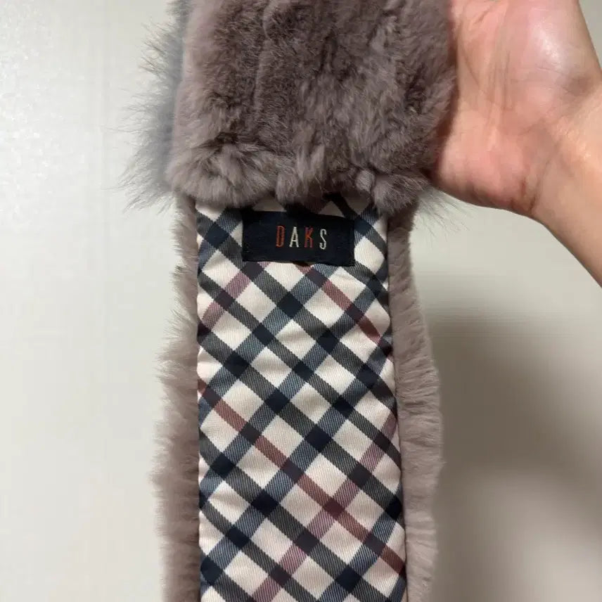 [BUNJANG] Daks Rex Fur Muffler / 닥스 daks 렉스퍼 모피 털 머플러