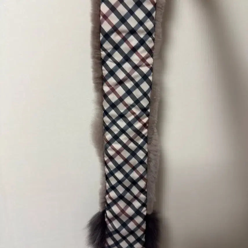 [BUNJANG] Daks Rex Fur Muffler / 닥스 daks 렉스퍼 모피 털 머플러