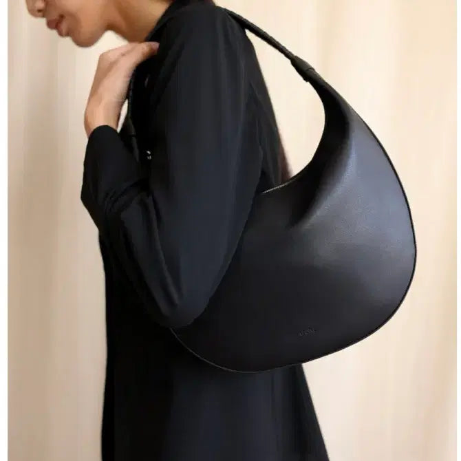 [BUNJANG] Lemels HOBO KNOT MEDIUM BLACK Hobo Bag / 레멜 호보백 lemels HOBO KNOT MEDIUM BLACK