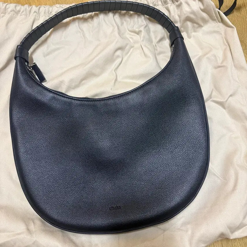 [BUNJANG] Lemels HOBO KNOT MEDIUM BLACK Hobo Bag / 레멜 호보백 lemels HOBO KNOT MEDIUM BLACK