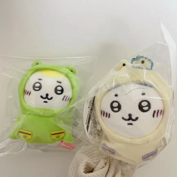 [BUNJANG] Chiiikawa Hachiware Mascot Bundle Set / 먼작귀 치이카와 하치와레 우비 마스코트 2종 일괄