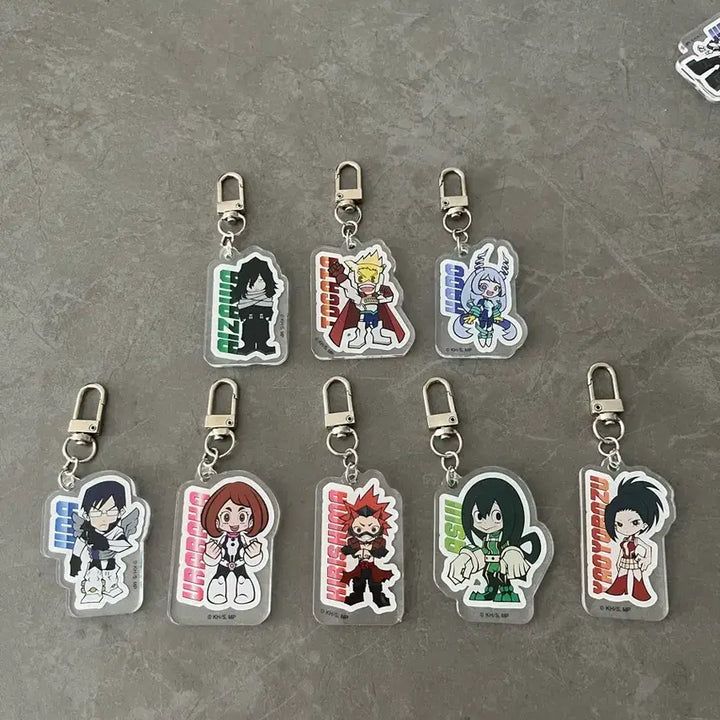 [BUNJANG] My Hero Academia Bundle Set Keyring / 나의 히어로 아카데미 키링 일괄