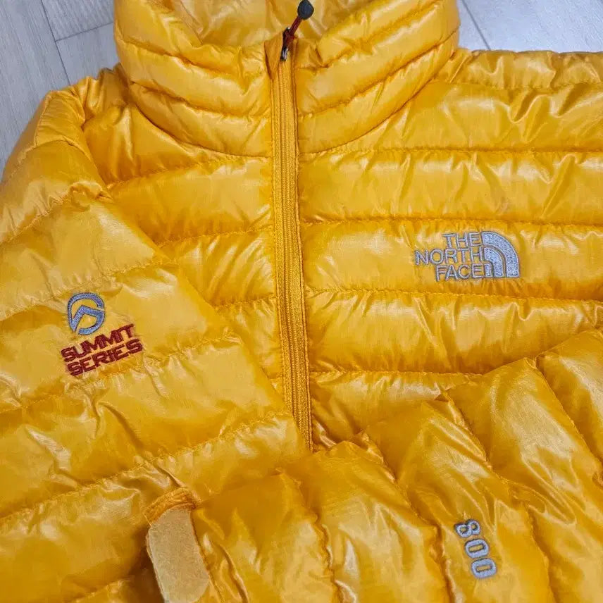 [BUNJANG] North Face 800 Fill Goose Down Lightweight Padded Jacket Yellow 85 / 노스페이스 800필 구스다운 경량패딩 옐로우 85
