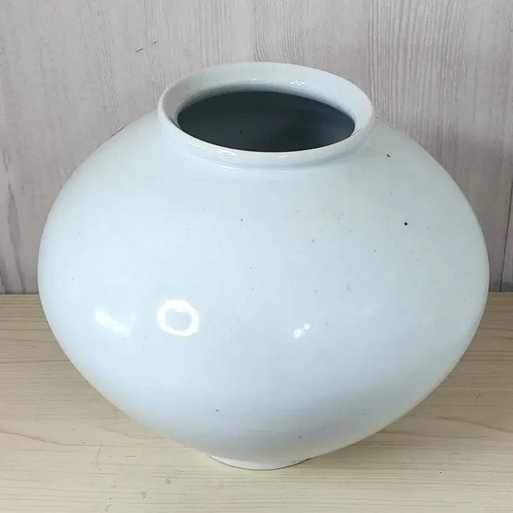 [BUNJANG] Celadon Porcelain White Porcelain Iron Painting Landscape Jar / 백자 철화 산수문 대호