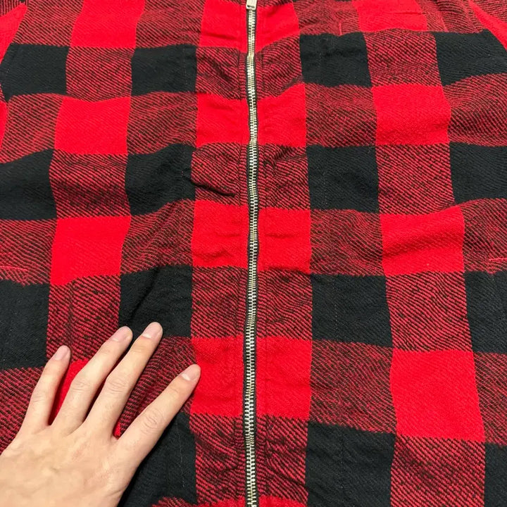 [BUNJANG] Undercover Check Shirt Jacket [5] / 언더커버 축융 울 체크 셔츠 자켓 [5]