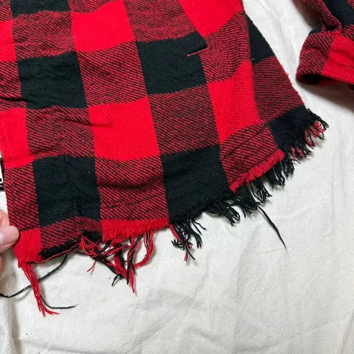 [BUNJANG] Undercover Check Shirt Jacket [5] / 언더커버 축융 울 체크 셔츠 자켓 [5]