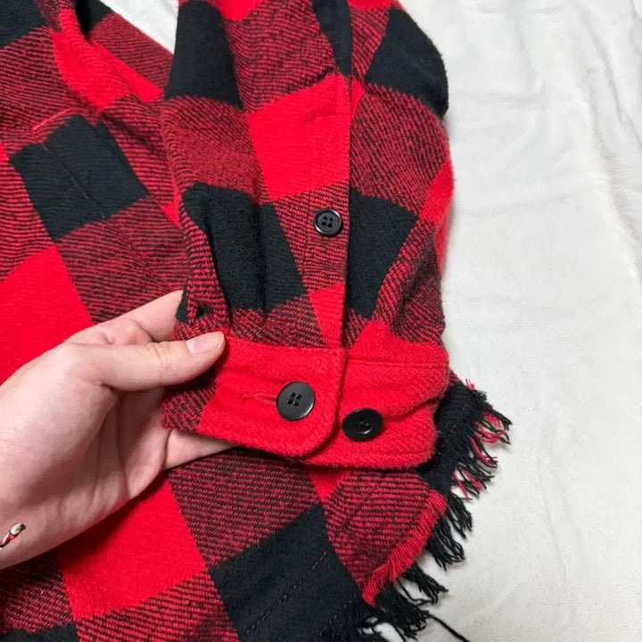 [BUNJANG] Undercover Check Shirt Jacket [5] / 언더커버 축융 울 체크 셔츠 자켓 [5]