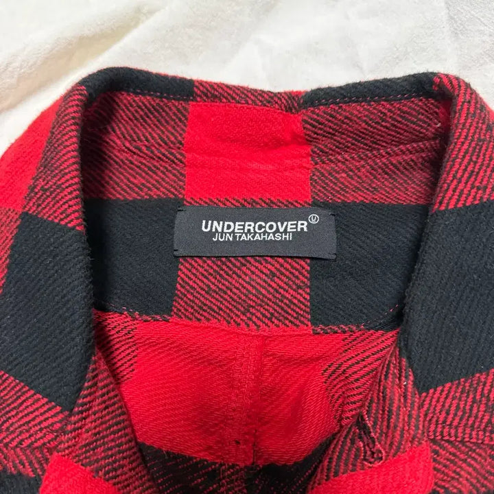 [BUNJANG] Undercover Check Shirt Jacket [5] / 언더커버 축융 울 체크 셔츠 자켓 [5]