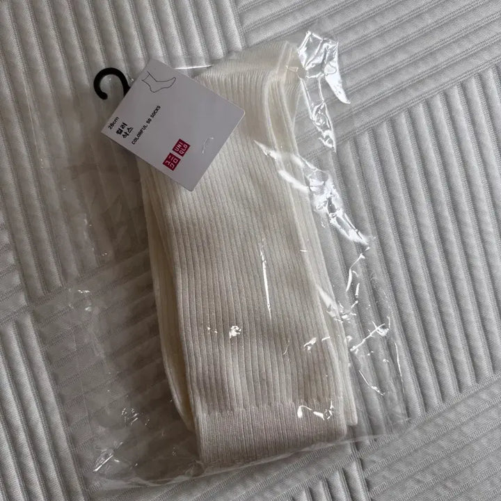 [BUNJANG] Uniqlo Color Socks White 28cm / [새상품] 유니클로 컬러 삭스 화이트 28cm (27-29)