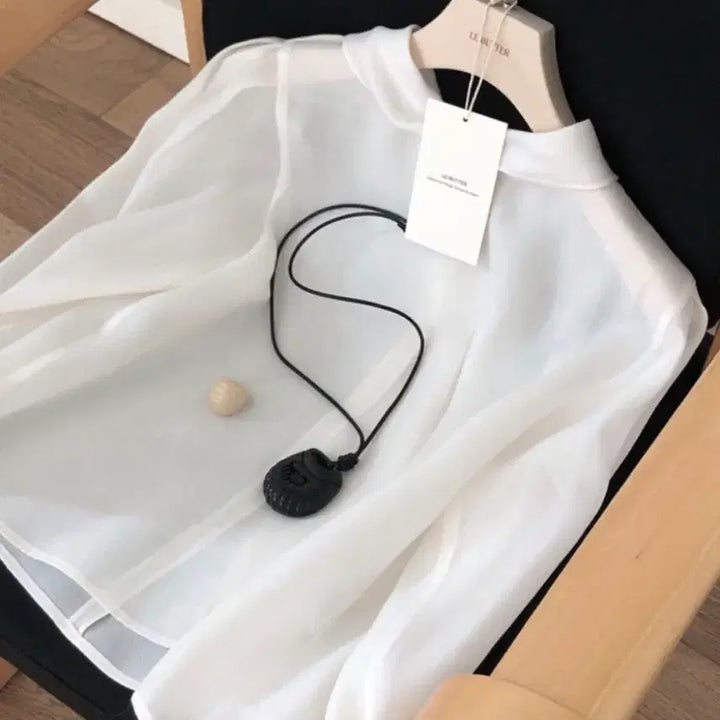 [BUNJANG] Lebutter Scarf Blouse / Lebutter 르버터 - 스카프 블라우스