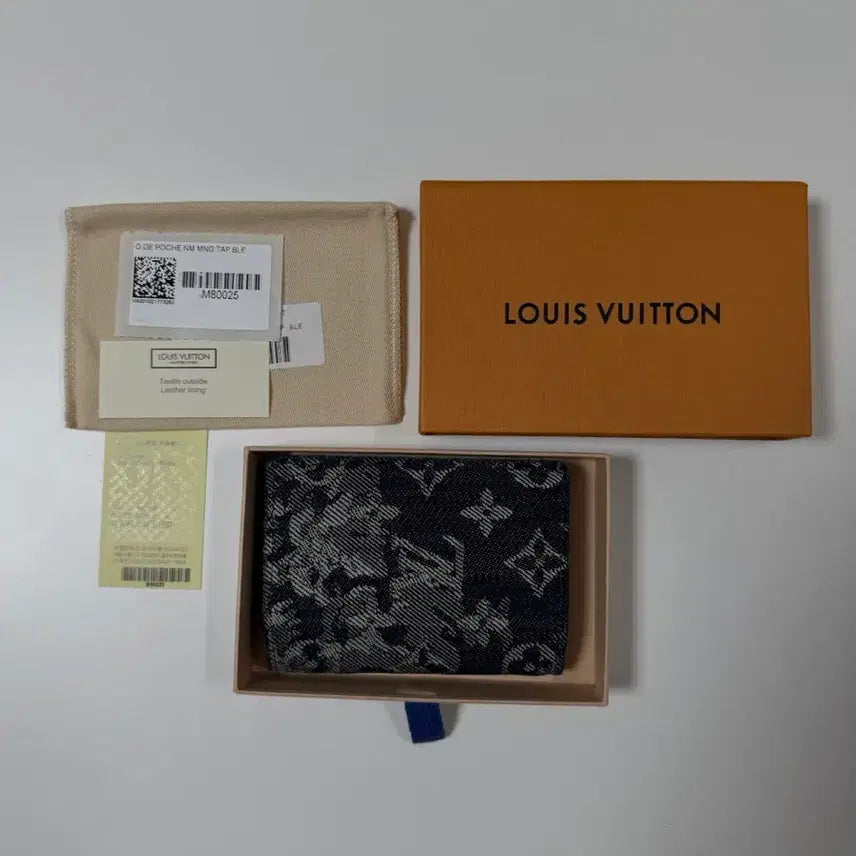 [BUNJANG] Louis Vuitton Tapestry Card Wallet / 루이비통 태피스트리 오거나이저 카드지갑