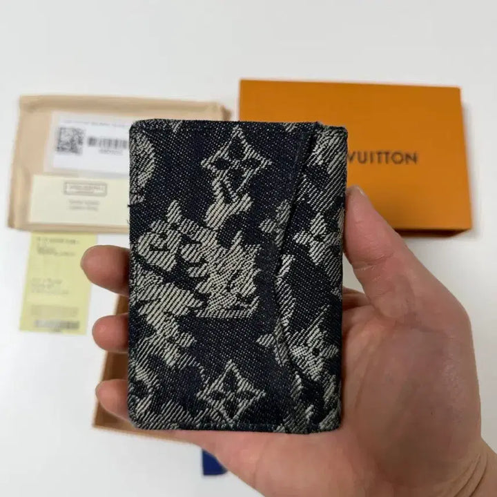 [BUNJANG] Louis Vuitton Tapestry Card Wallet / 루이비통 태피스트리 오거나이저 카드지갑