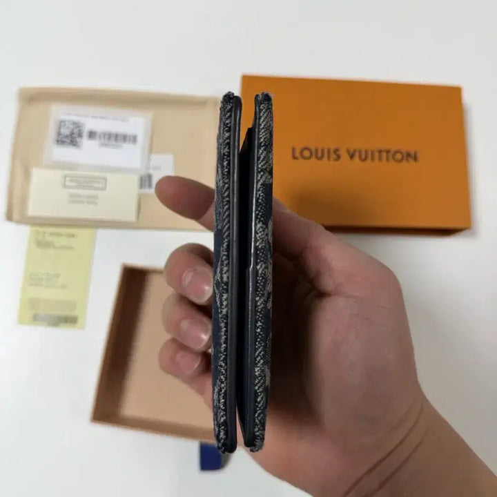 [BUNJANG] Louis Vuitton Tapestry Card Wallet / 루이비통 태피스트리 오거나이저 카드지갑