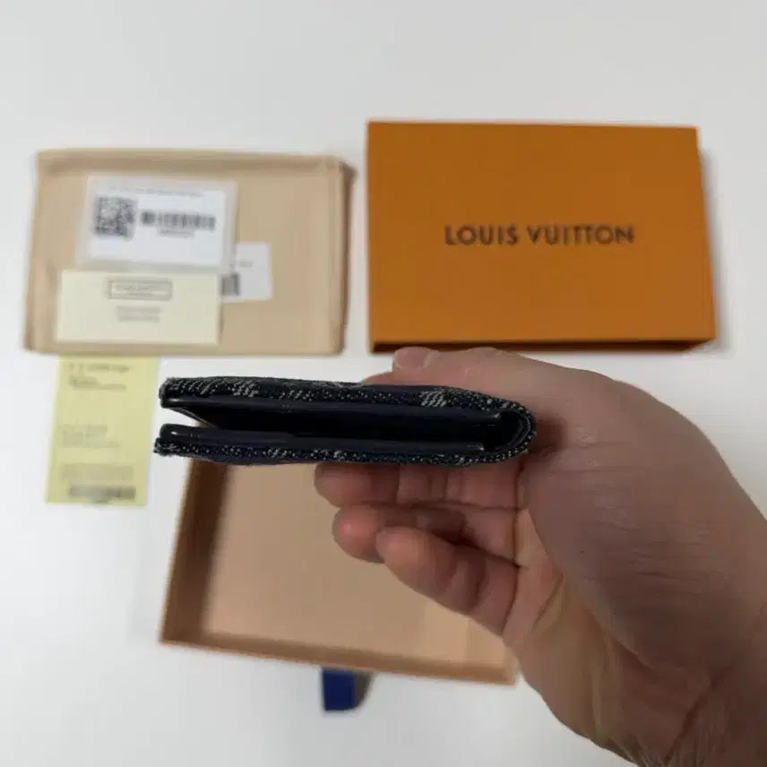 [BUNJANG] Louis Vuitton Tapestry Card Wallet / 루이비통 태피스트리 오거나이저 카드지갑