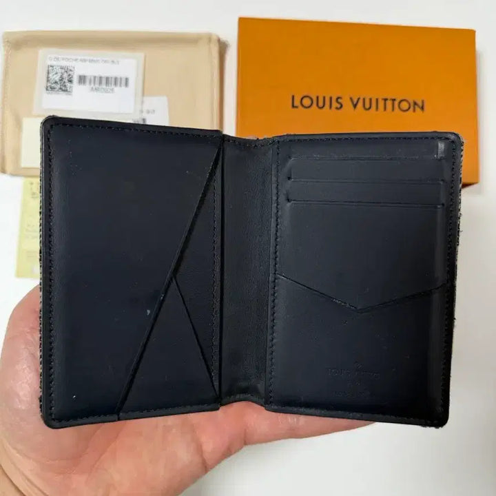 [BUNJANG] Louis Vuitton Tapestry Card Wallet / 루이비통 태피스트리 오거나이저 카드지갑