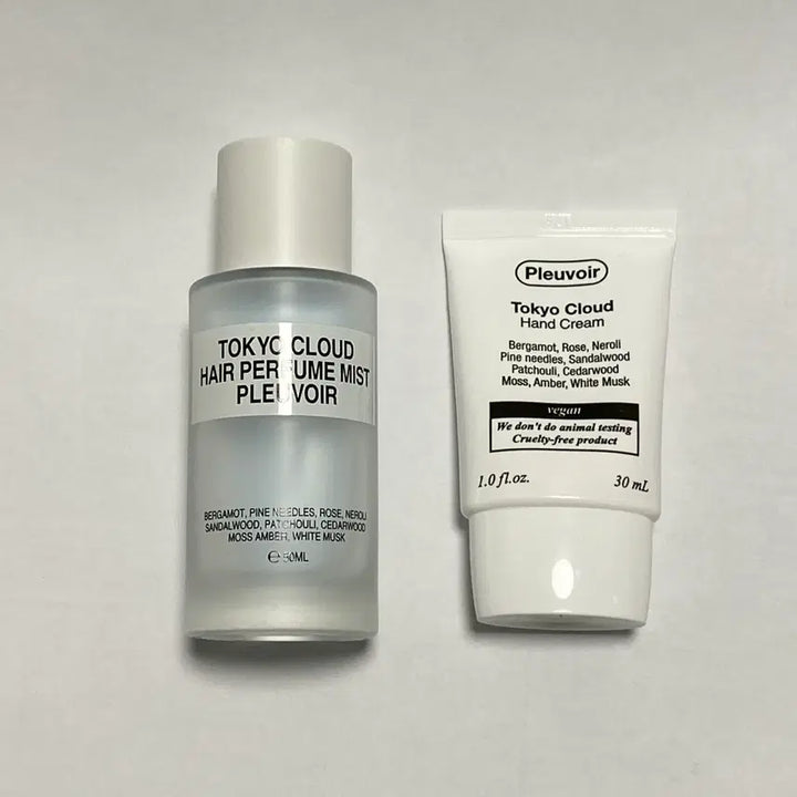 [BUNJANG] Le Fleur Hair Perfume Mist & Hand Cream Tokyo Cloud Bundle Set / 플르부아 헤어퍼퓸 미스트 핸드크림 도쿄 클라우드 일괄 판매