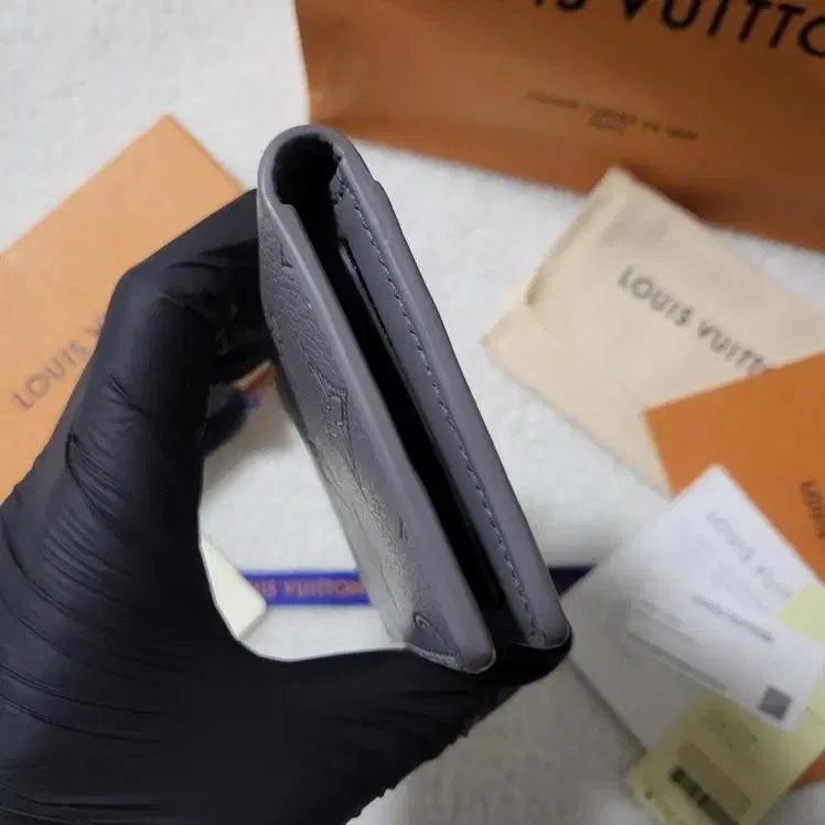 [BUNJANG] Louis Vuitton Shadow Organizer Card Wallet Grey / [신형/새상품급] 루이비통 쉐도우 오거나이저 카드지갑 그레이