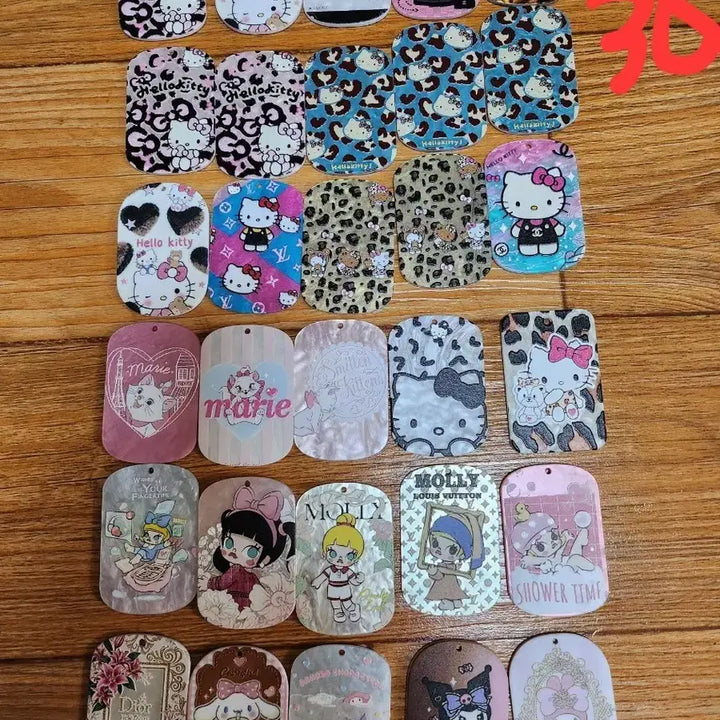 [BUNJANG] Acrylic Beaded Keyring / 키링 아크릴 비즈