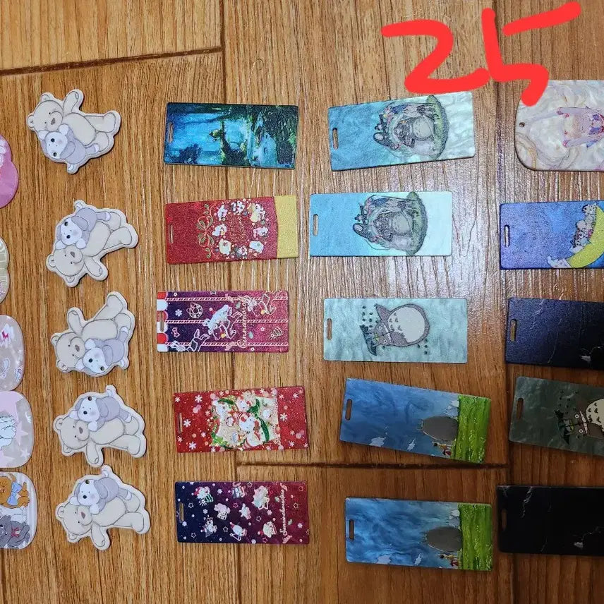 [BUNJANG] Acrylic Beaded Keyring / 키링 아크릴 비즈