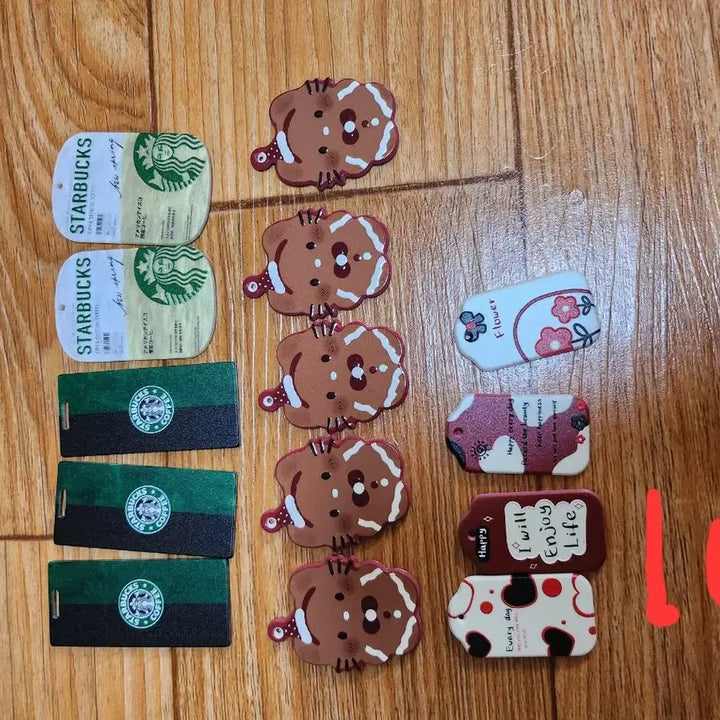 [BUNJANG] Acrylic Beaded Keyring / 키링 아크릴 비즈