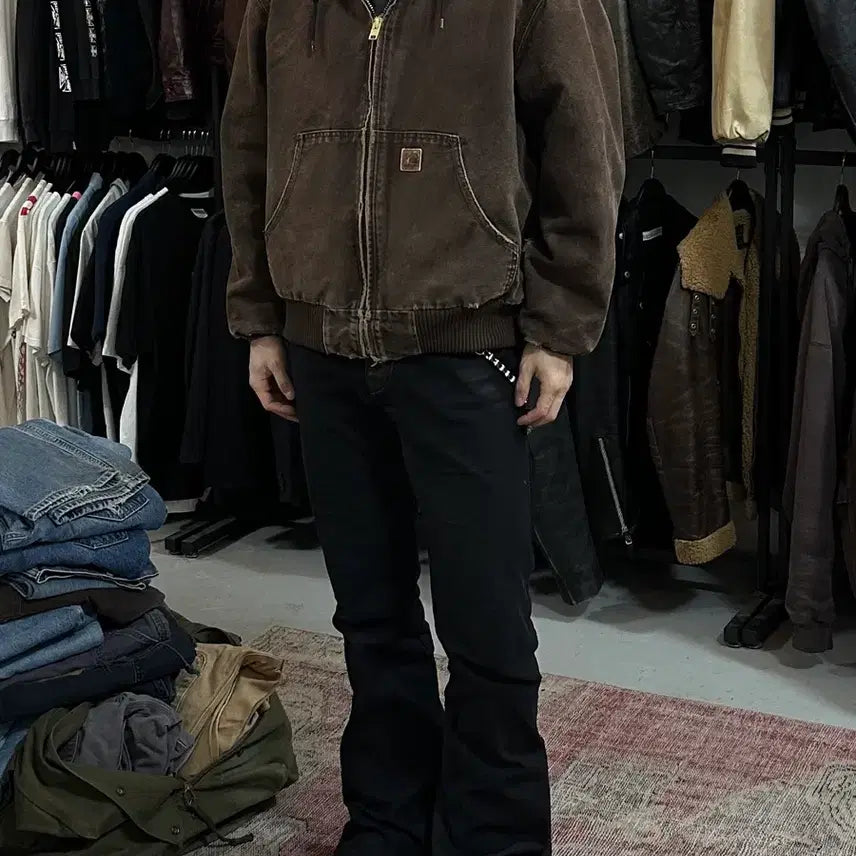 [BUNJANG] Carhartt J130 DKB Active Jacket / [L] OG 칼하트 J130 액티브 자켓 칼하트 DKB 후드 자켓