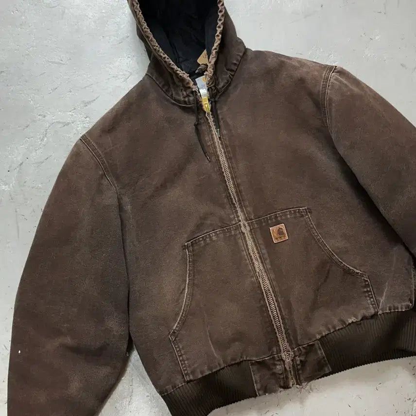 [BUNJANG] Carhartt J130 DKB Active Jacket / [L] OG 칼하트 J130 액티브 자켓 칼하트 DKB 후드 자켓