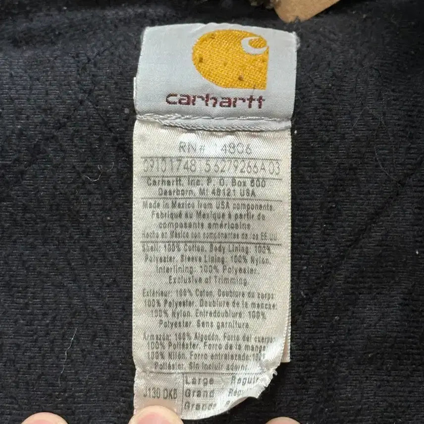 [BUNJANG] Carhartt J130 DKB Active Jacket / [L] OG 칼하트 J130 액티브 자켓 칼하트 DKB 후드 자켓