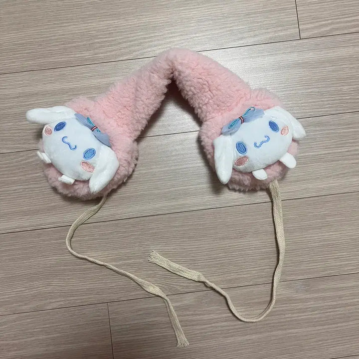 [BUNJANG] Sanrio Cinnamoroll Pink Earmuffs / 산리오 시나모롤 핑크 귀마개