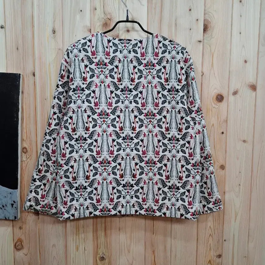 [BUNJANG] Patterned Round Jacket / 패턴   라운드 자켓