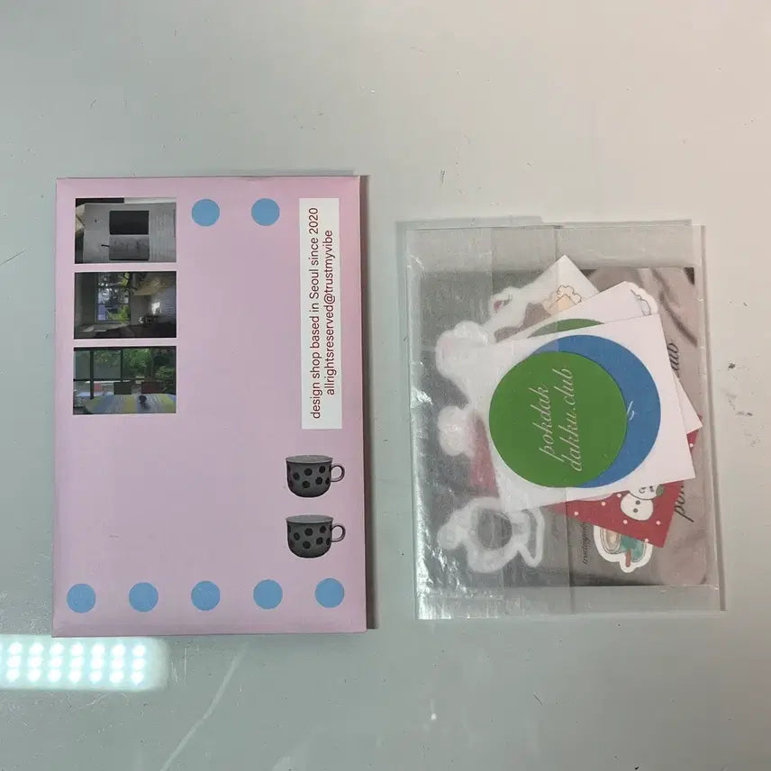 [BUNJANG] Trust My Vibe Sticker & Paper Set / 트러스트마이바이브 스티커 & 모조지