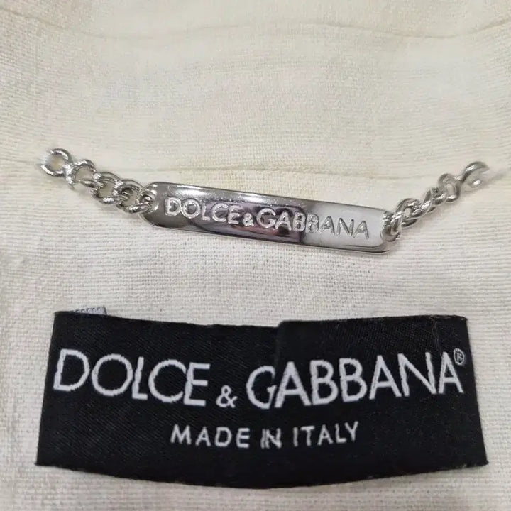 [BUNJANG] Dolce & Gabbana Ivory Blazer Jacket / DOLCE&GABBANA 돌체앤가바나 정품 아이보리 여성 블레이저 자켓