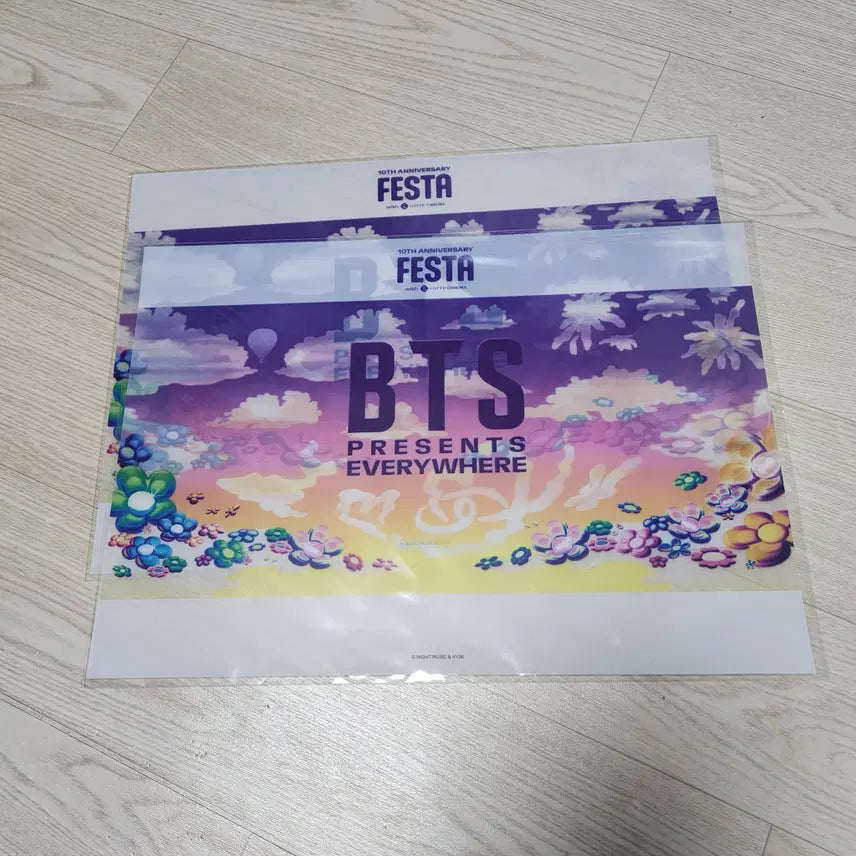 [BUNJANG] BTS Lotte Cinema Film Poster (Bundle Set) / BTS 방탄소년단 롯데시네마 굿즈 필름 포스터 (2장 일괄 5천)