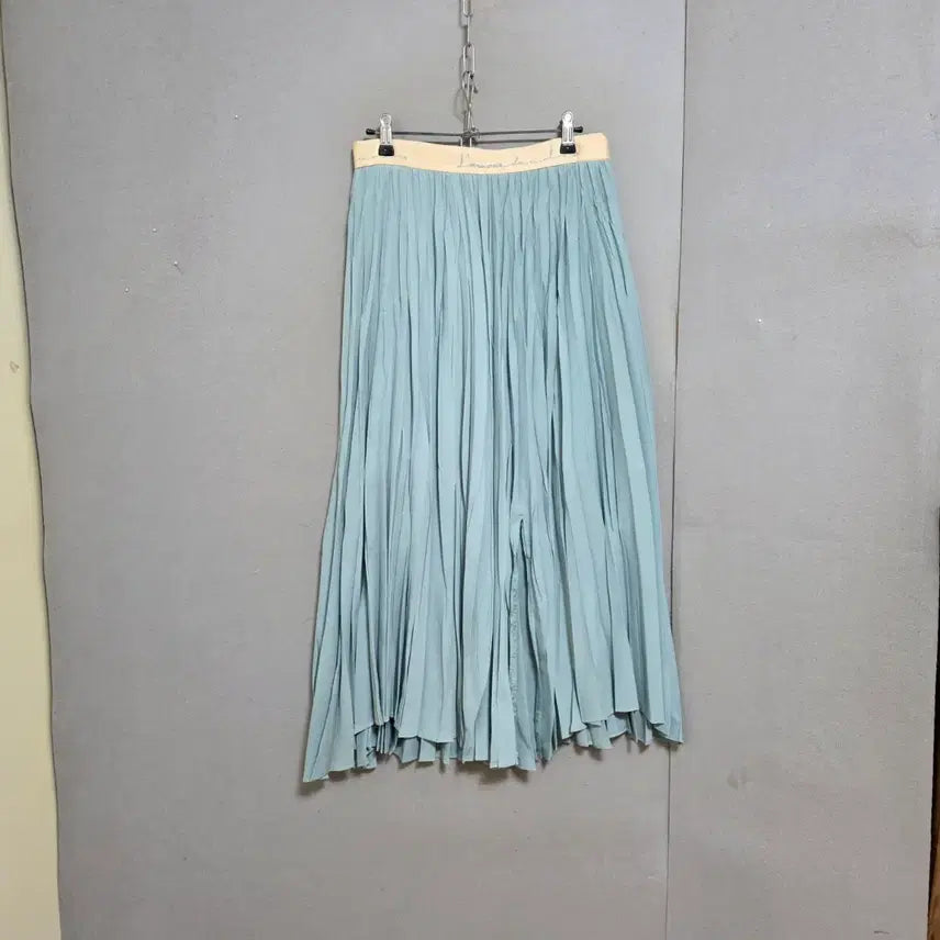 [BUNJANG] Long Skirt N2803 / 마인 자연스런주름 롱스커트 n2803