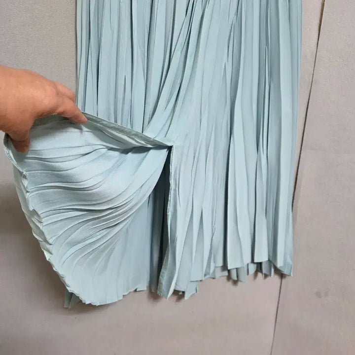 [BUNJANG] Long Skirt N2803 / 마인 자연스런주름 롱스커트 n2803