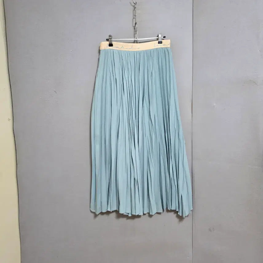 [BUNJANG] Long Skirt N2803 / 마인 자연스런주름 롱스커트 n2803