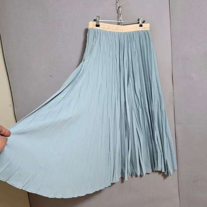 [BUNJANG] Long Skirt N2803 / 마인 자연스런주름 롱스커트 n2803