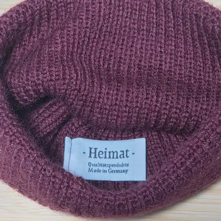 [BUNJANG] Heimat Watch Cap (Burgundy) / HEIMAT 와치캡 (버건디 컬러)