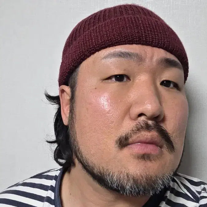 [BUNJANG] HEIMAT Watch Cap (Burgundy) / HEIMAT 와치캡 (버건디 컬러)