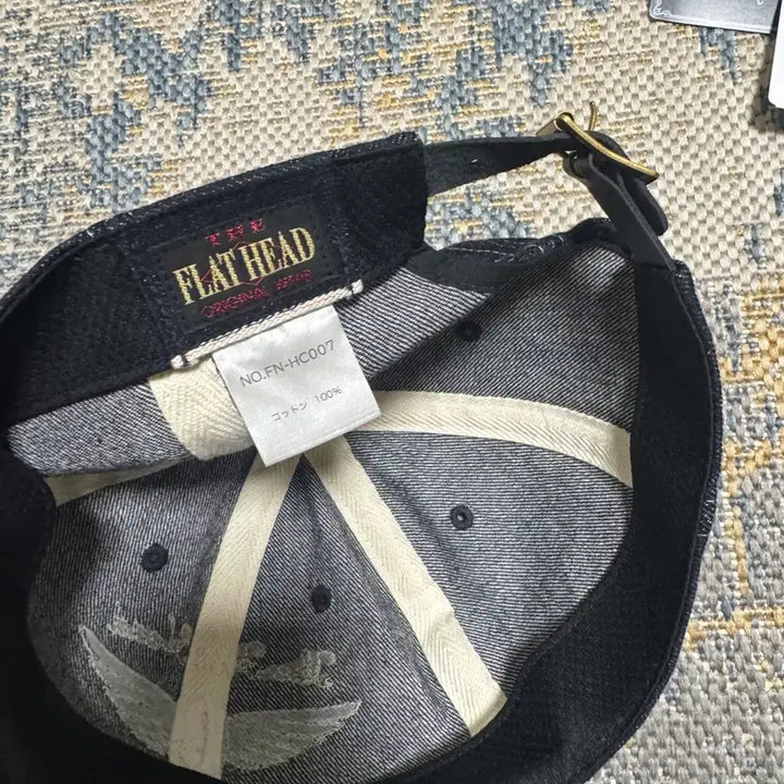 [BUNJANG] Flat Head Denim Cap / 플랫헤드 풀라잉휠 데님 캡
