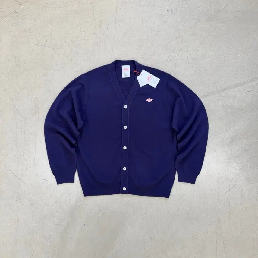 [BUNJANG] Danton Lambswool V-Neck Cardigan / 단톤 램스울 V넥 가디건