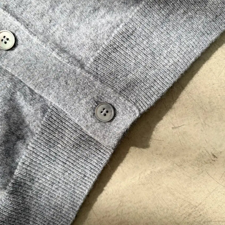 [BUNJANG] Danton Lambswool V-Neck Cardigan / 단톤 램스울 V넥 가디건