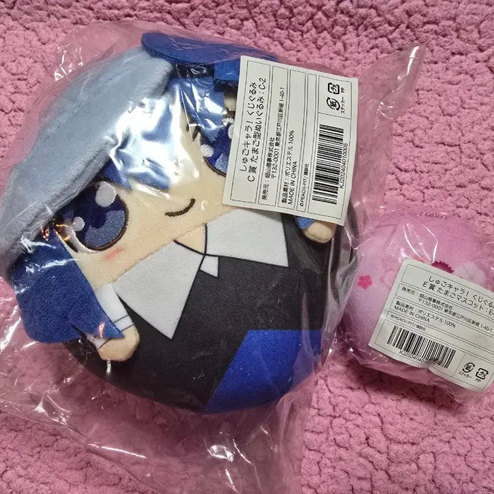 [BUNJANG] Character Chage! Kuji C Miki & E Temari Doll Set / 캐릭캐릭체인지 쿠지 C상 미키 E상 테마리 캐캐체 인형