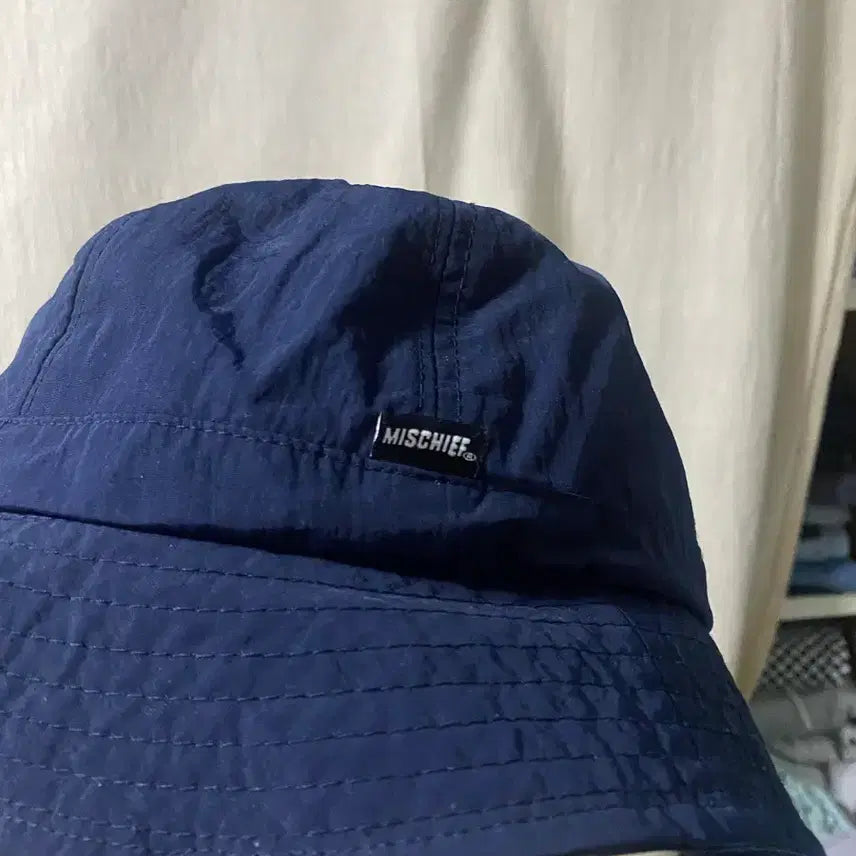 [BUNJANG] MSCHF Navy Bucket Hat / MSCHF 미스치프 네이비 버킷햇