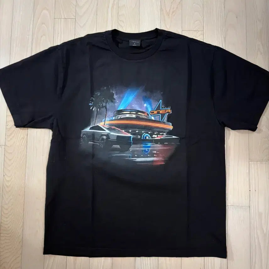 [BUNJANG] Tesla Diner Official T-shirt / [L]테슬라 다이너 오피셜 티셔츠