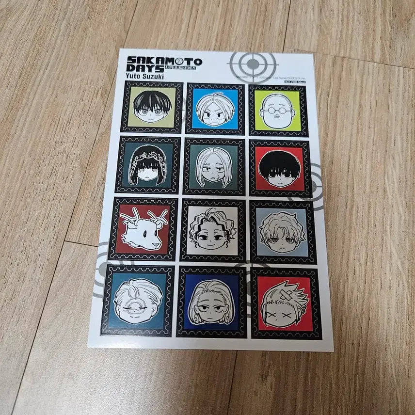 [BUNJANG] Sakamoto Days POB Bundle Set / 사카모토데이즈 특전 스티커, 엽서, 스탠딩 일괄