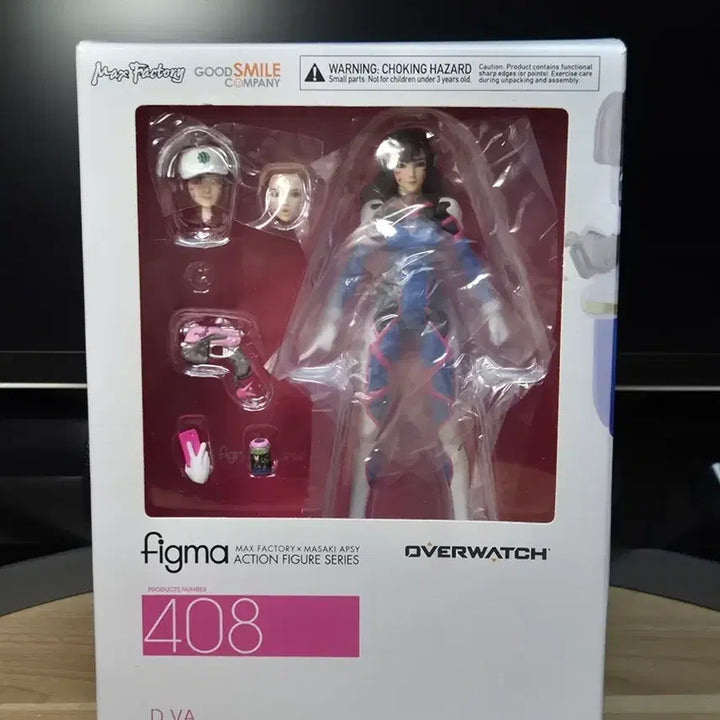 [BUNJANG] figma Overwatch D.Va Figure / [ figma ] - 피그마(408) 오버워치 D.VA(디바)
