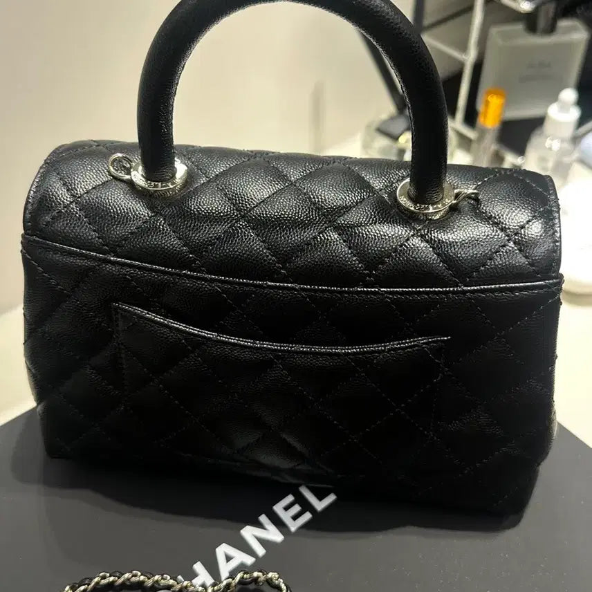 [BUNJANG] Coco Handle Small Black Handbag / 25년 새상품 코코핸들 스몰 내장칩o 풀 패키지 영수증o