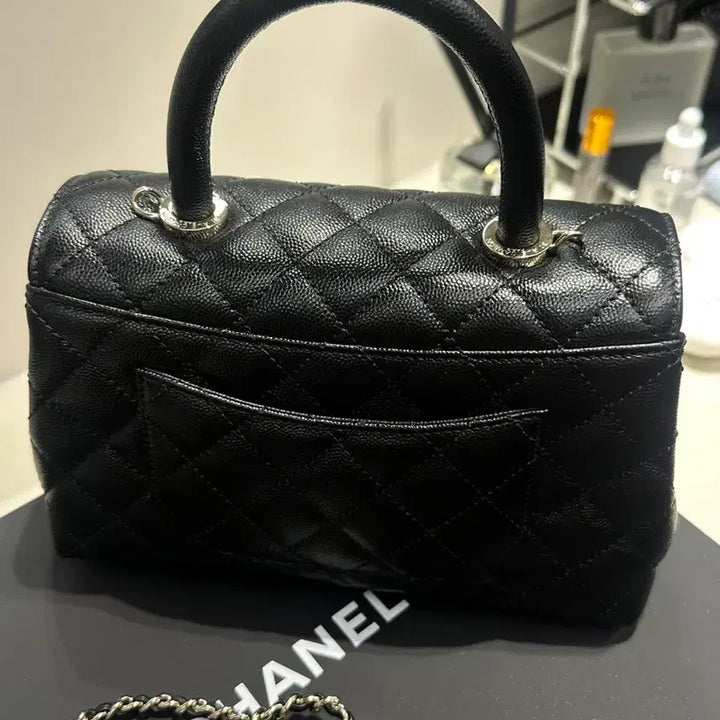 [BUNJANG] Coco Handle Small Black Handbag / 25년 새상품 코코핸들 스몰 내장칩o 풀 패키지 영수증o